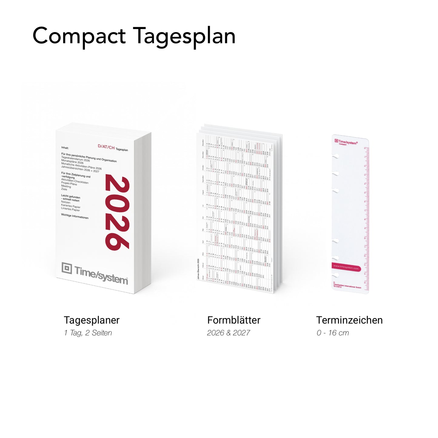 Compact Annual Update 2026 Tagesplanung - Deutsch