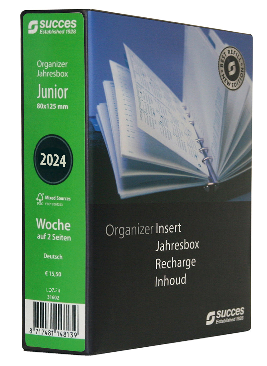 Succes Annual Box Junior 7 days on 2 pages German 2024
