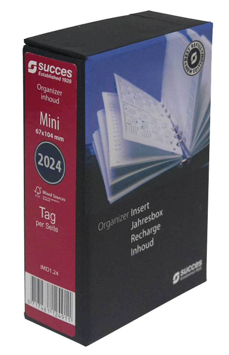 Succes Annual Box Mini 1 day per page German 2024