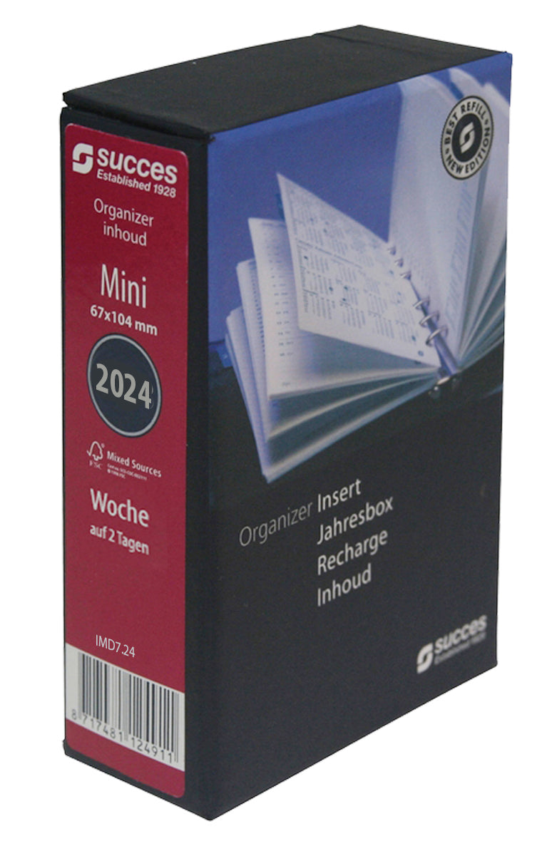 Succes Annual Box Mini 7 days on 2 pages German 2024