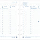 Succes Calendar Senior 7 days per two pages German white 2024