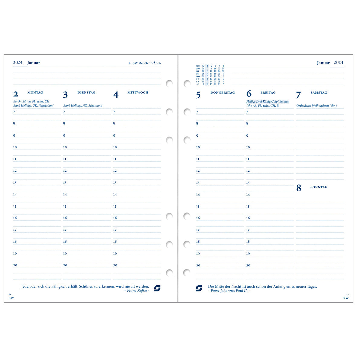Succes Standard 7 days 2 pages German 2024