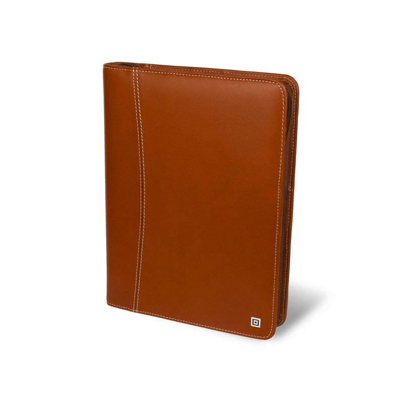A5 Montana Ring Binder 25 mm Brown with Zipper