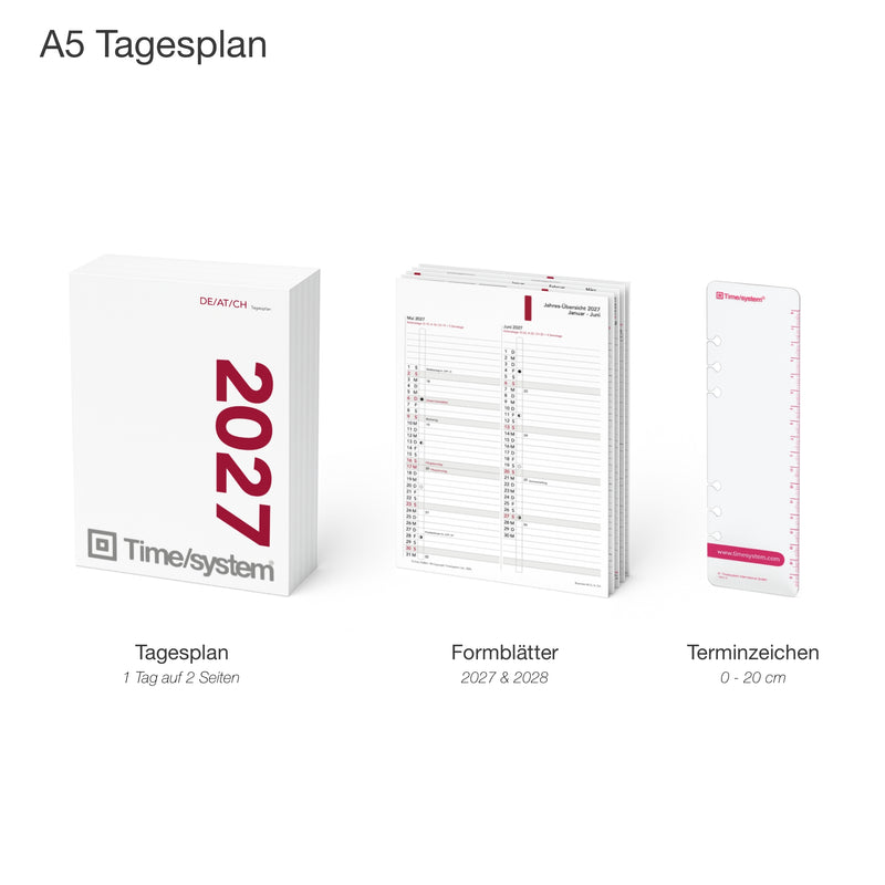 Business A5 Annual Content 2027 Tagesplanung - Deutsch