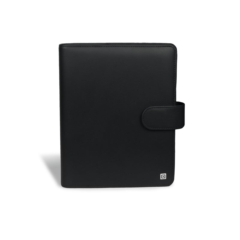 A5 Classic Ring Binder 25 mm Black with Button Closure