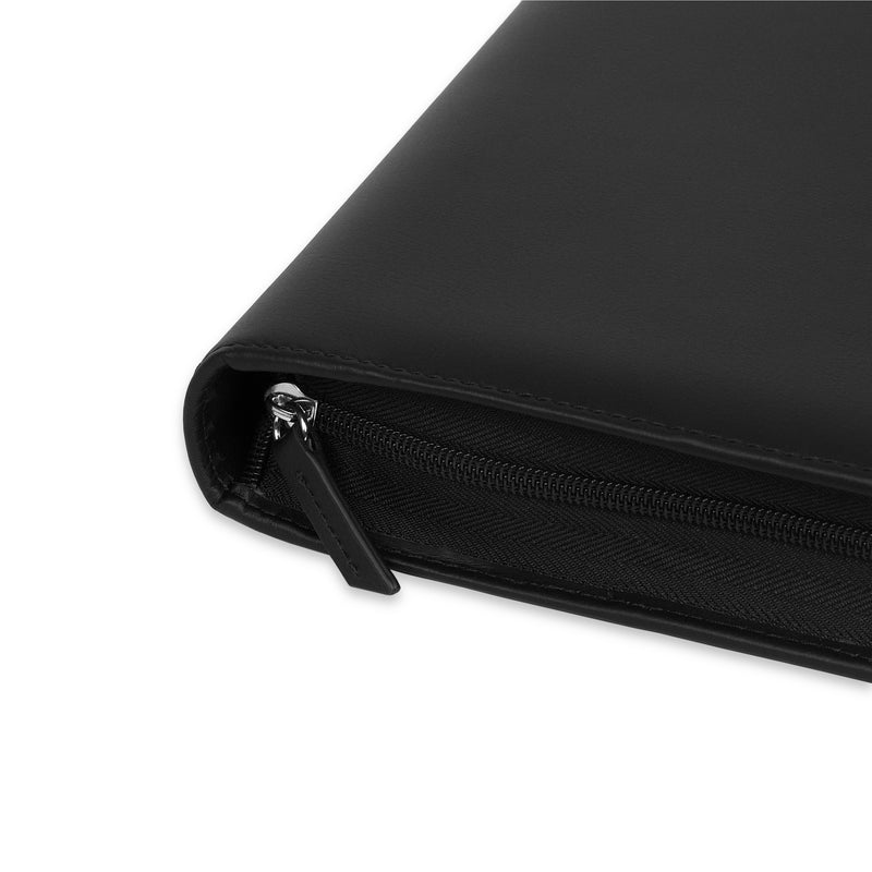 A5 Classic Ring Binder 25 mm Black with Zipper