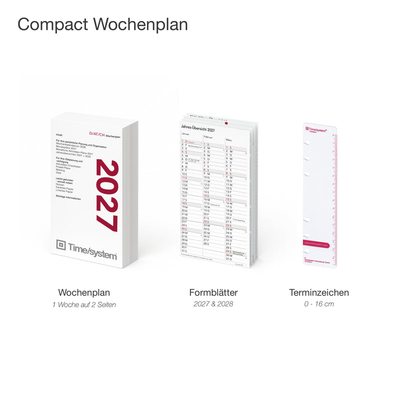 Compact Annual Update 2027 Wochenplanung - Deutsch