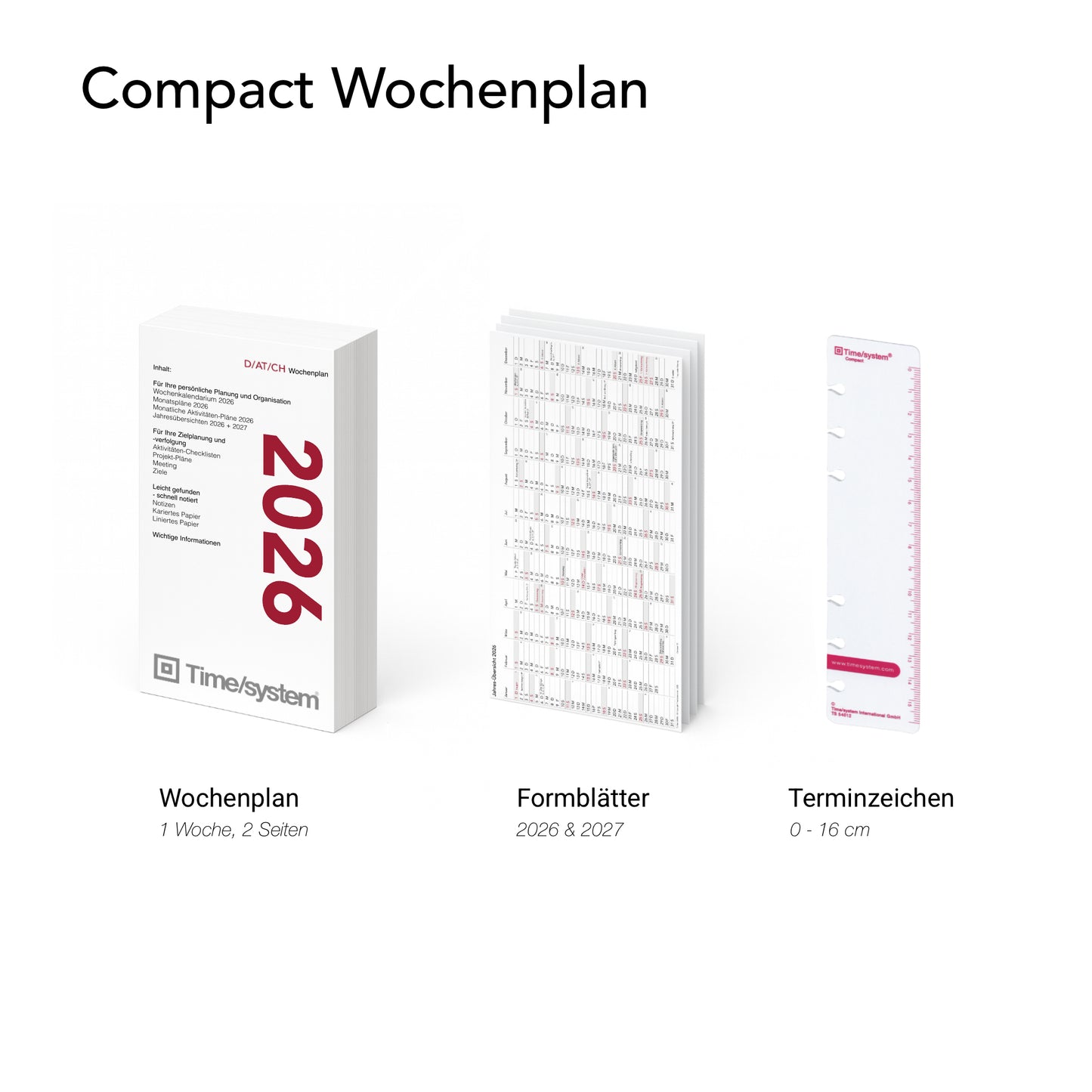 Compact Annual Update 2026 Wochenplanung - Deutsch