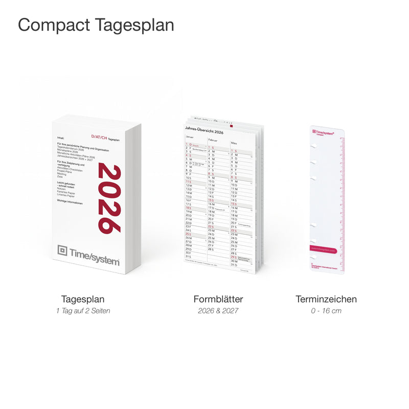 Compact Annual Update 2026 Tagesplanung - Deutsch