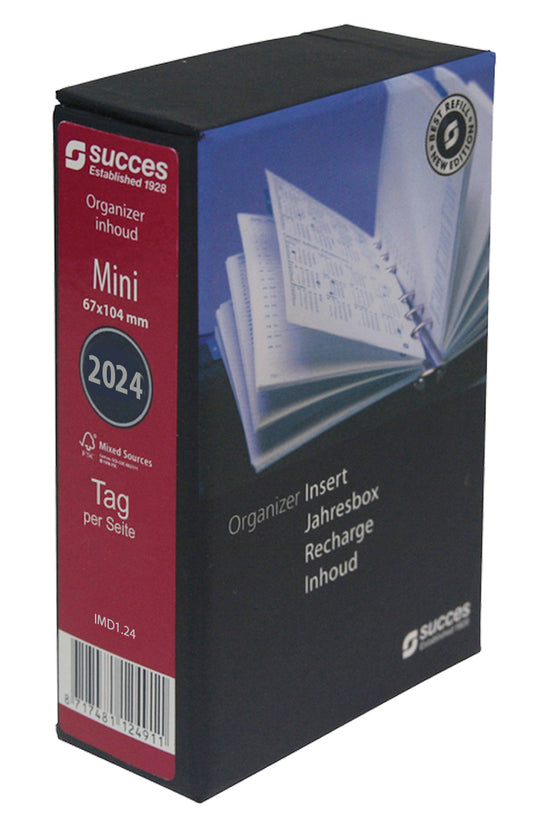 Succes Annual  Box Mini 1 day per page German 2024