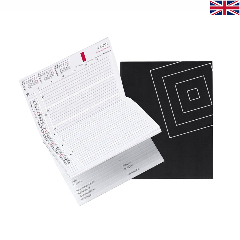 REM Diary 2027 EN-UK