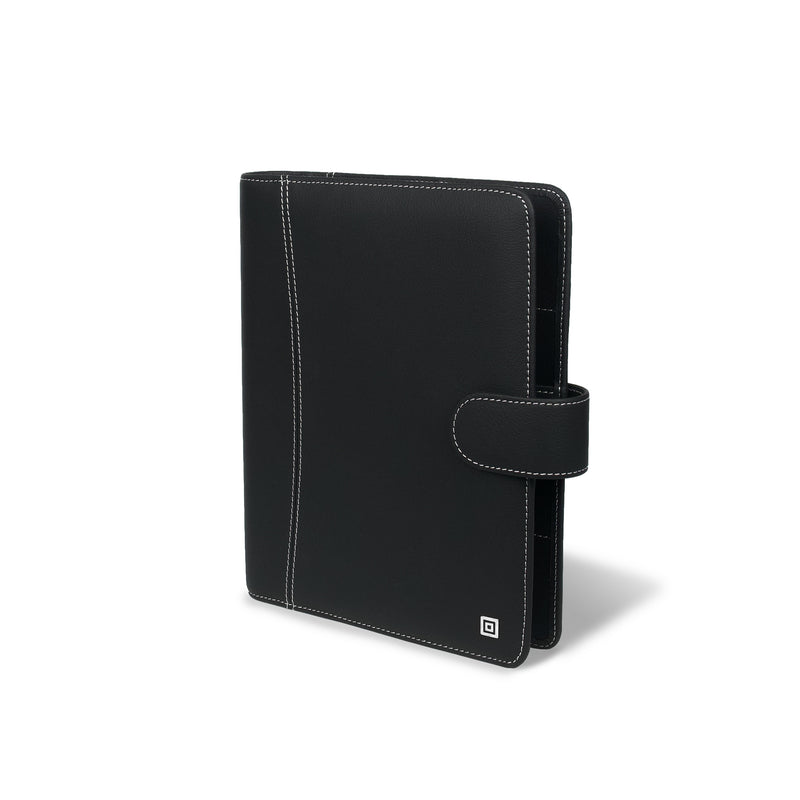 A5 Montana Ring Binder 25 mm Black with Button Closure