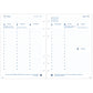 Succes Annual Box A5 7 days on 2 pages 4 languages (DE-NL-EN-FR) white 2024