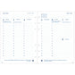 Succes Calendar Senior 7 days per two pages  4 languages (DE-NL-EN-FR) white 2024